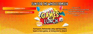 Family Fun - Lunch and Games @ Abundant Harvest Family Church