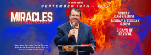 630PM Miracles in the House - 3 Days of Revival @ Abundant Harvest Family Church
